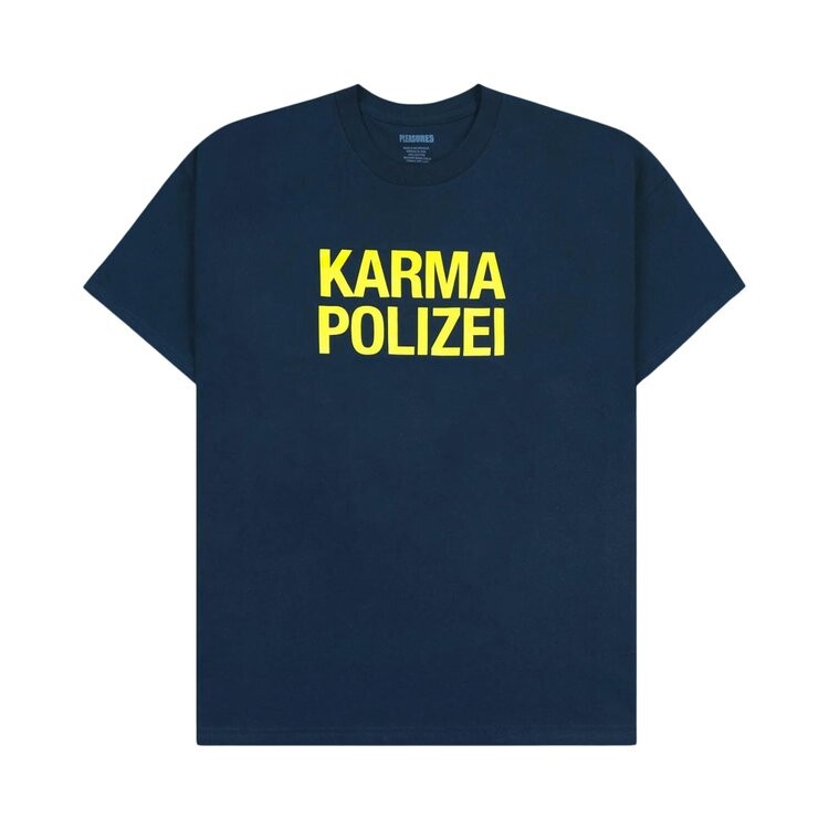 

Футболка Pleasures Karma T-Shirt, темно-синий