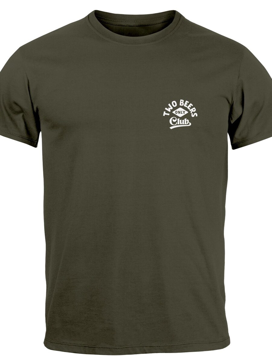 

Рубашка Neverless Two Beers only, зеленый