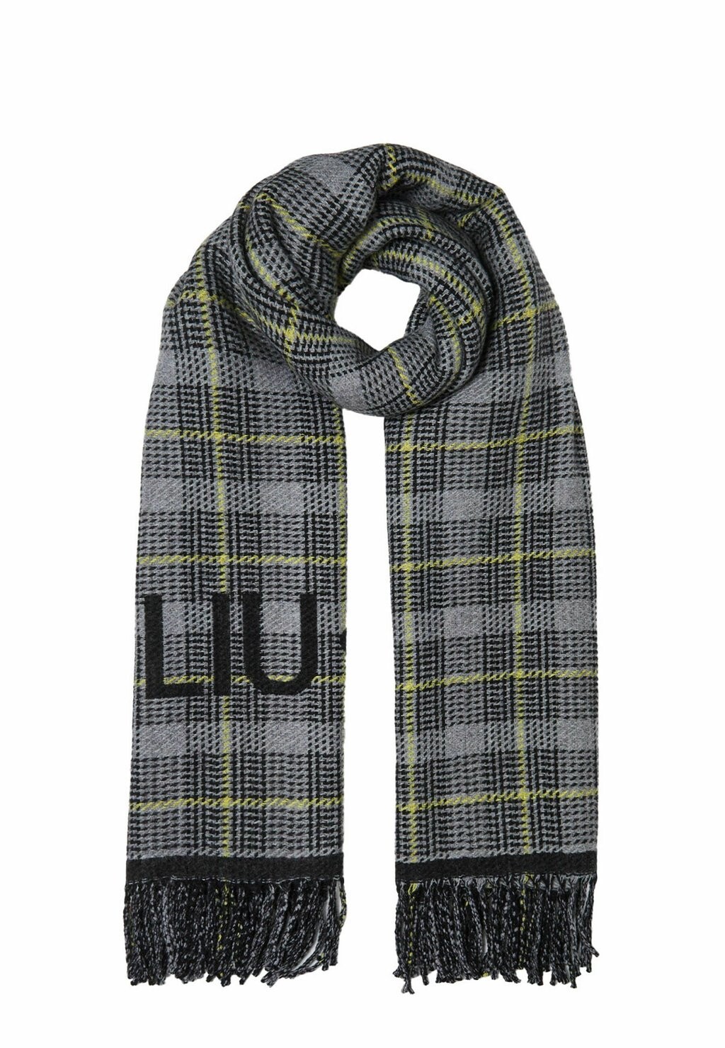 

Шарф PLAID STOLE 466 LIU JO, синий