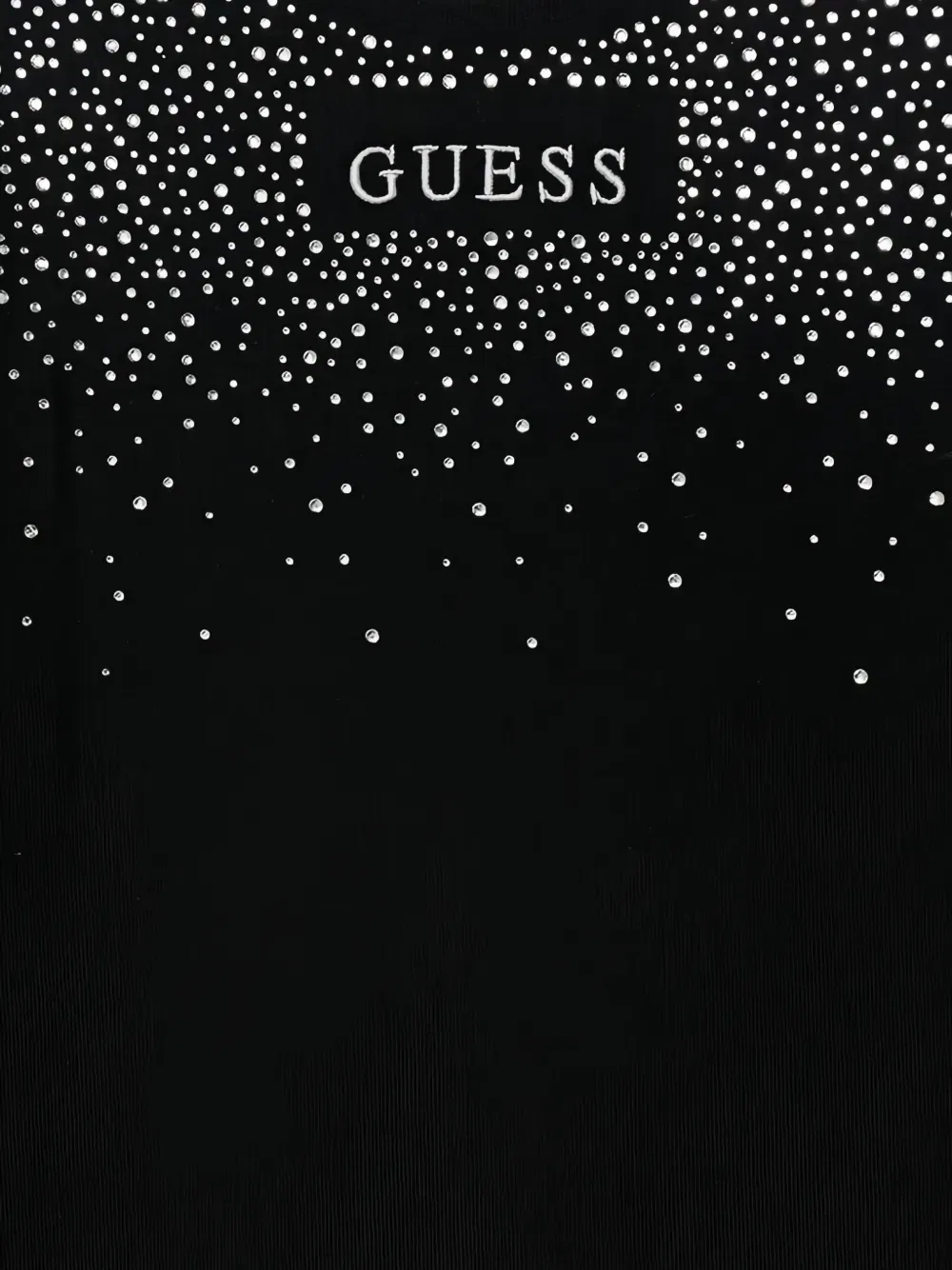 Платье с длинными рукавами и отделкой GUESS Kids, черный — фото 3