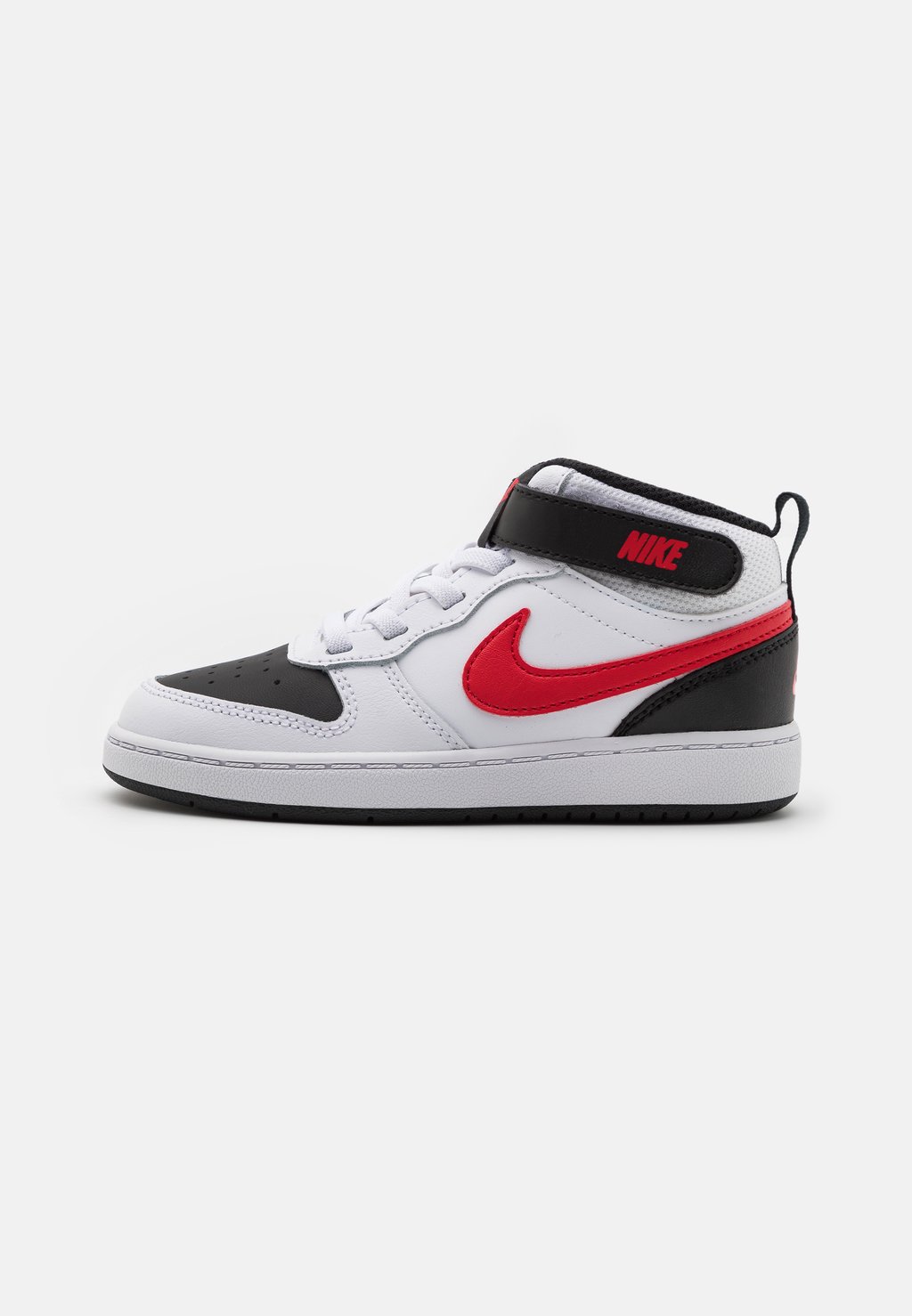 

Высокие кеды Court Borough Mid 2 Unisex Nike, цвет white/universe red/black