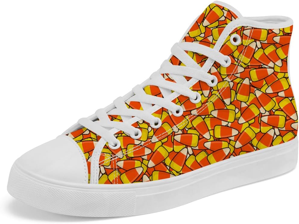 

Кеды Chebing Corn высокие на шнуровке из холщовой ткани, повседневная обувь для мужчин и женщин, оранжевый