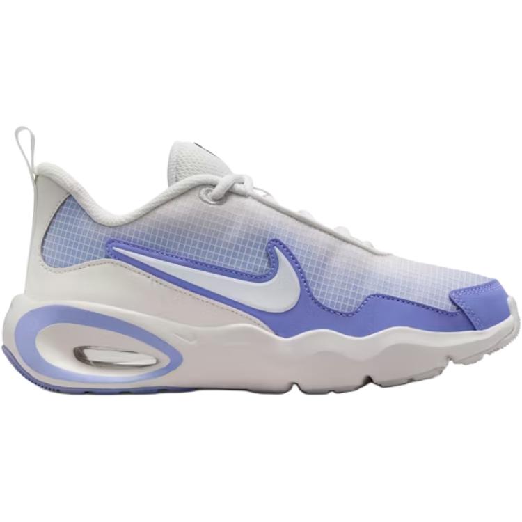 Nike Air Max Nova Low top детские беговые кроссовки белые фиолетовые Kids' — фото 3