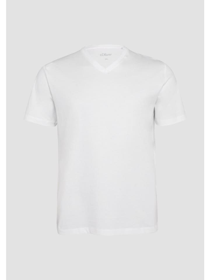 

Футболка в цвете 0100_white s.Oliver, Белый, Футболка в цвете 0100_white s.Oliver