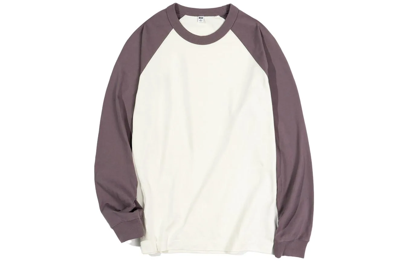 UNIQLO Футболка мужская сине-фиолетовая — фото 3