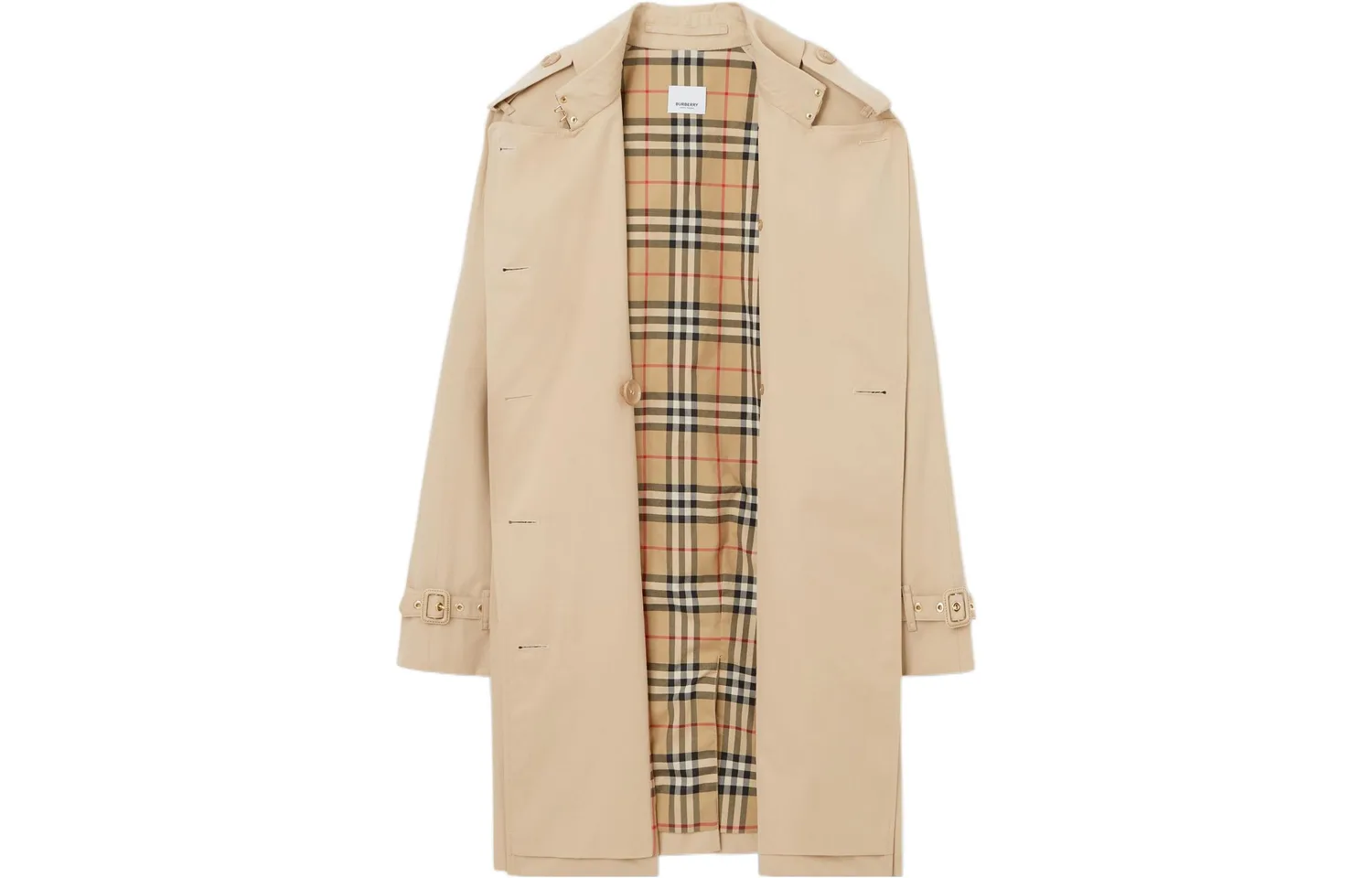 Тренч Burberry Women's Soft Tawny, весна-осень, soft tawny — фото 4