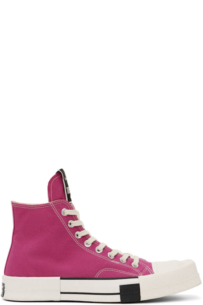 

Кроссовки Converse Edition TURBODRK Chuck 70 розового цвета Rick Owens DRKSHDW