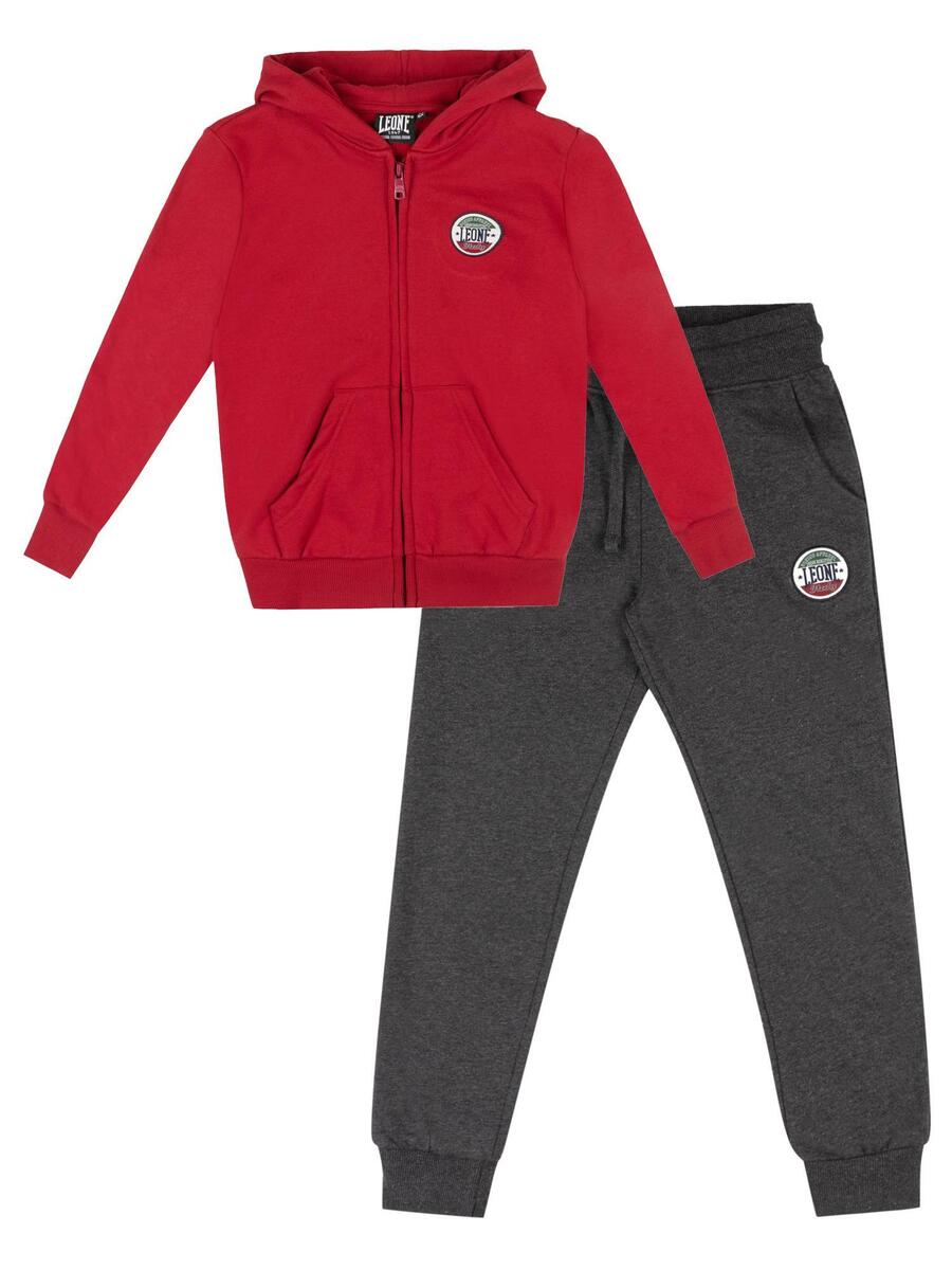 

LEONE 1947 APPAREL Детский зимний спортивный костюм "Италия" с капюшоном и молнией