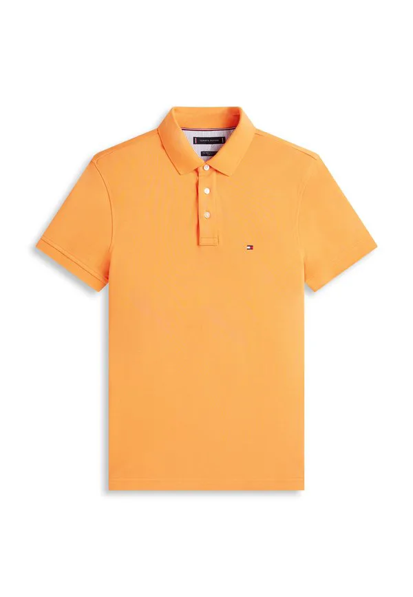 Поло-Рубашка из пике приталенного кроя 1985 года. Tommy Hilfiger, Orange Tulip — фото 4