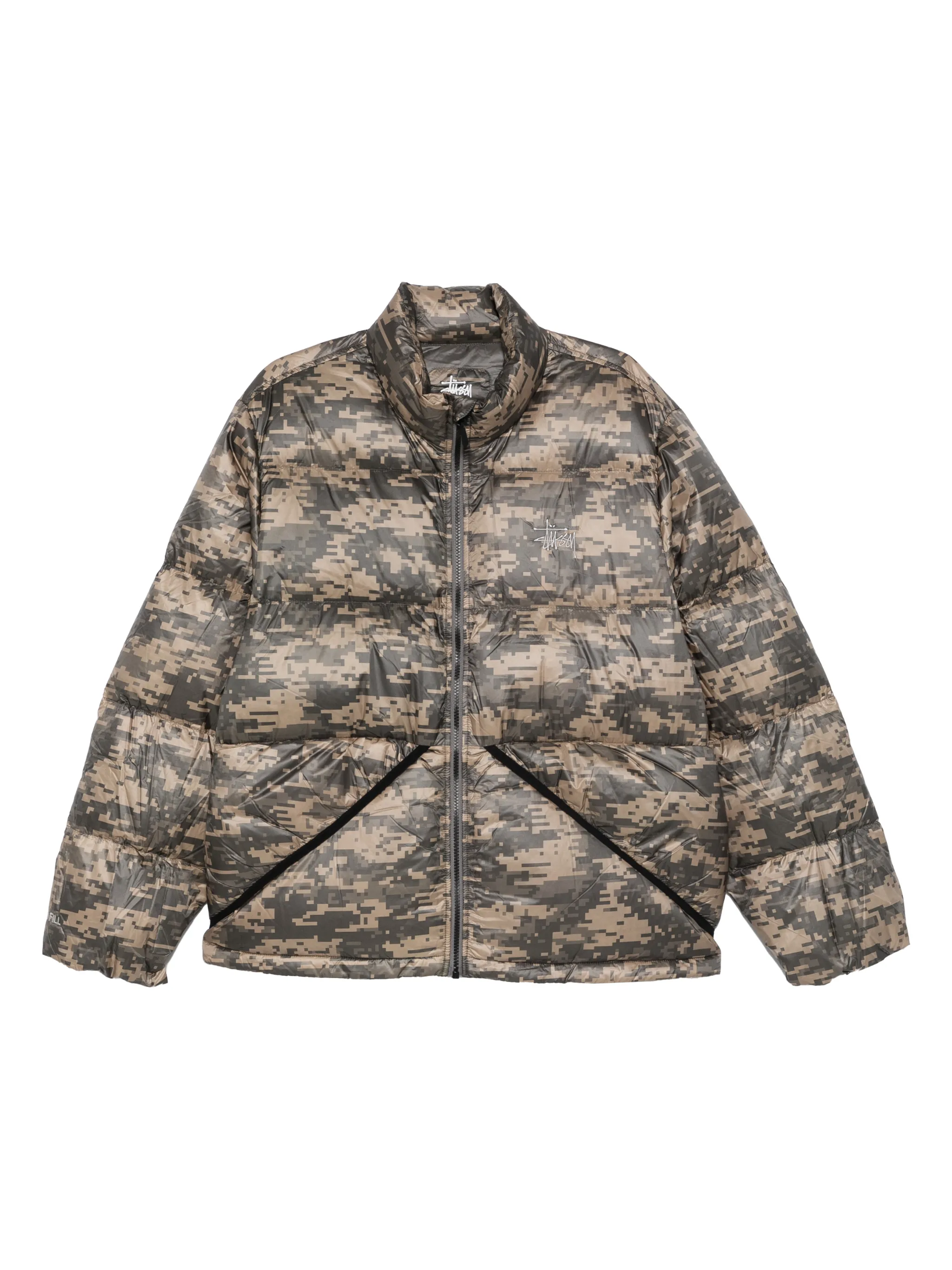 

Куртка с камуфляжным принтом Stüssy, зеленый