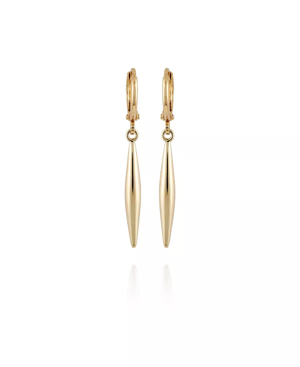 

Золотистые серьги-подвески в форме копья Vince Camuto, gold