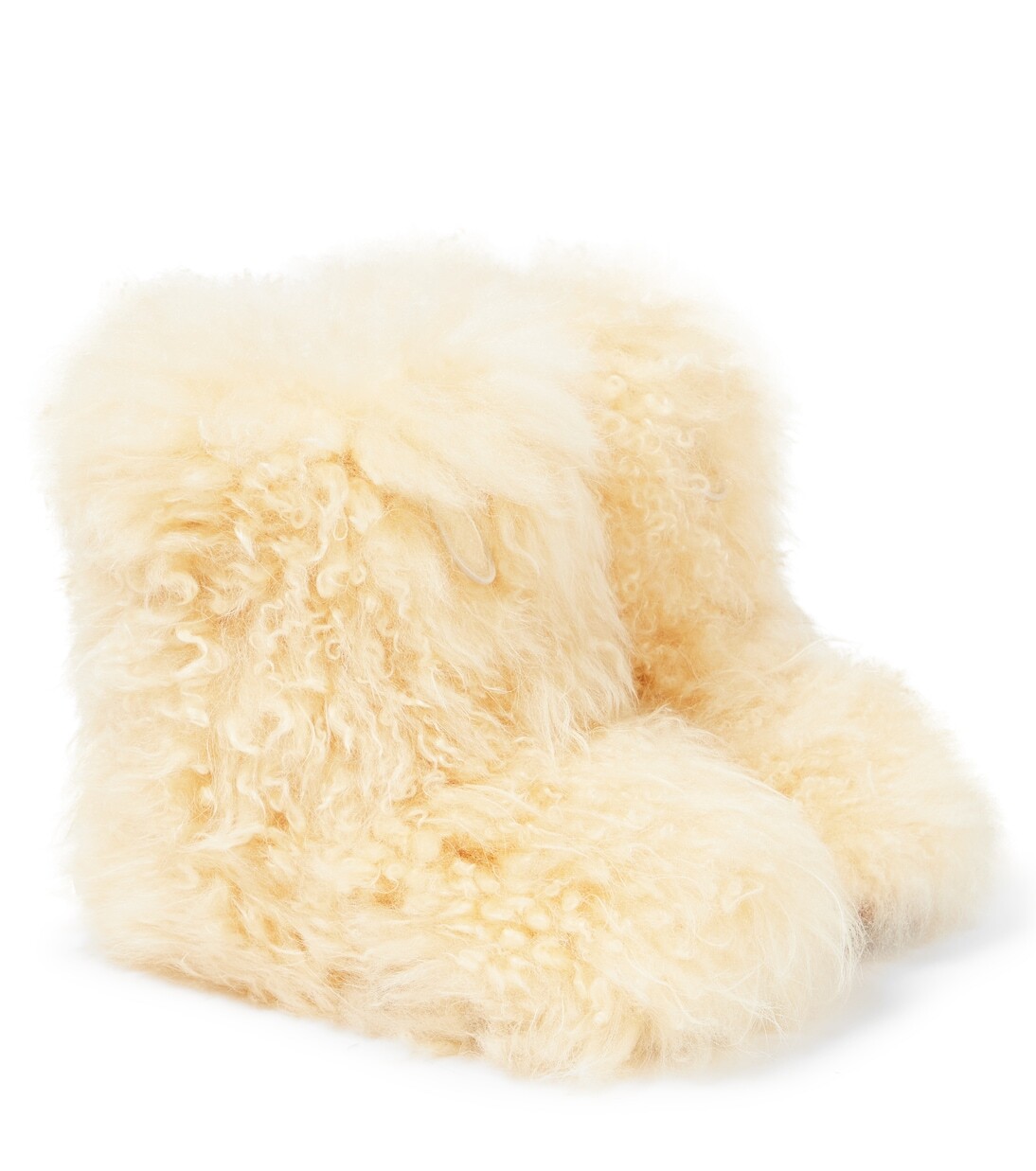 

Сапоги из овчины Loro Piana Kids, белый