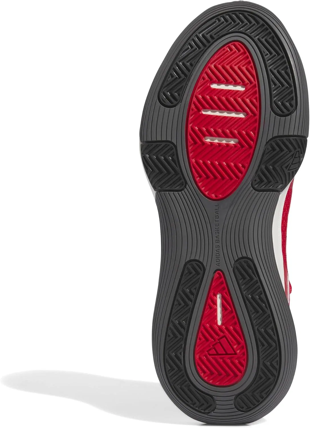 Кроссовки Adidas Unisex Bounce Legends - низкие (не для футбола), Better Scarlet Cloud White Charcoal
