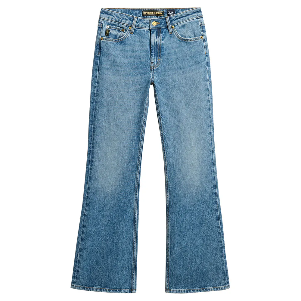 

Джинсы Superdry Vintage Mid Rise Bootcut, синий
