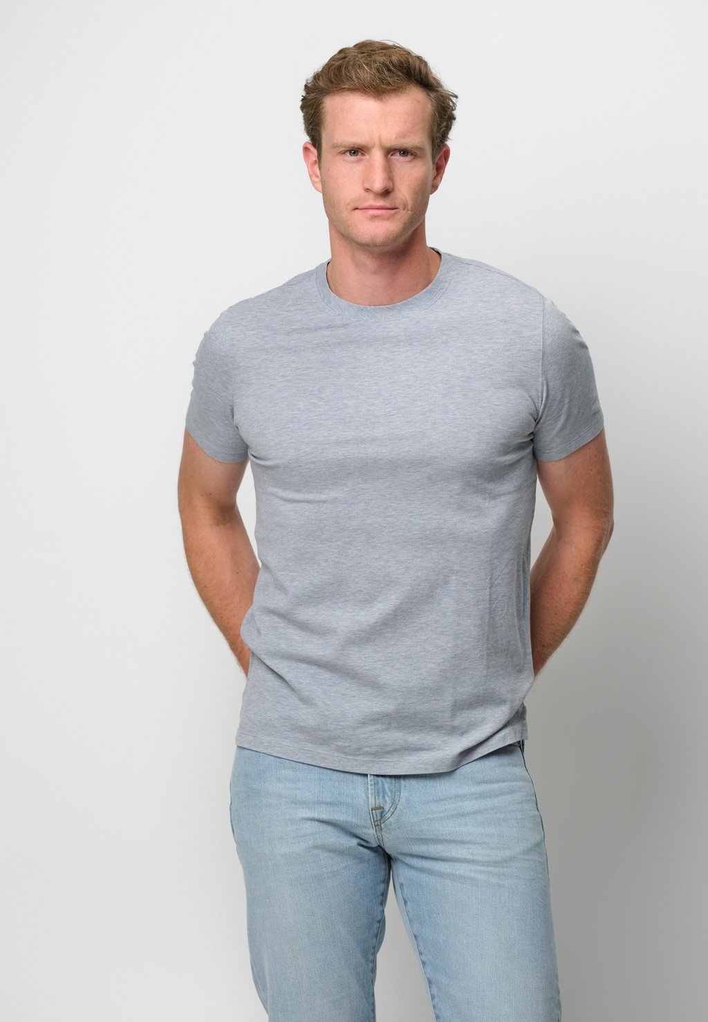 

Базовая футболка SHORT SLEEVE PROFUOMO, светло-голубой