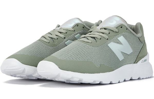 Кроссовки 515 обувь мятно-кремовые New Balance, зеленый — фото 2