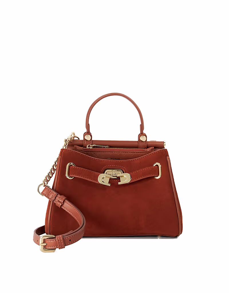 

Сумка-шоппер Dynamic s оранжевого цвета Dune London