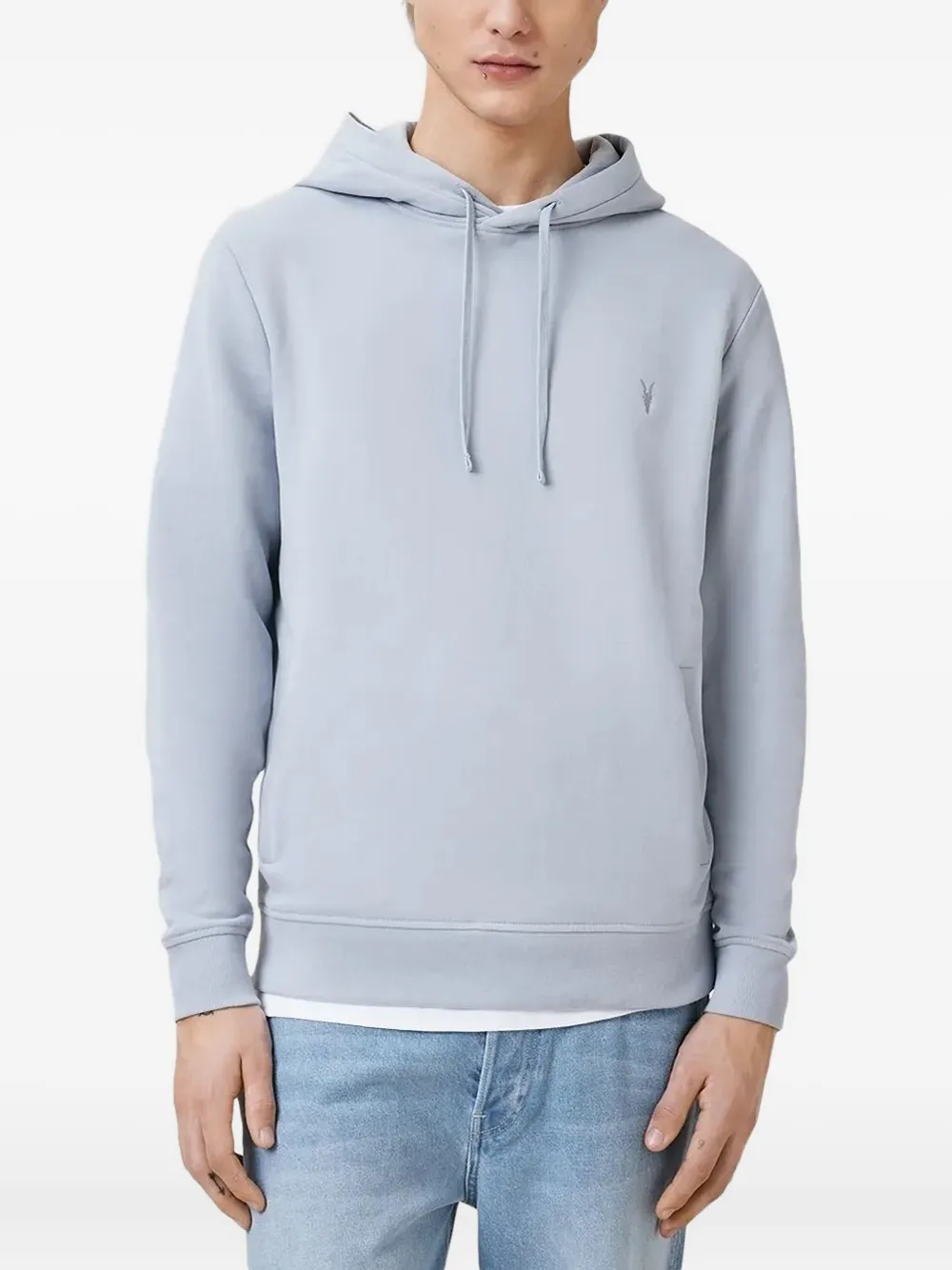 

Толстовка с вышитым логотипом AllSaints, синий