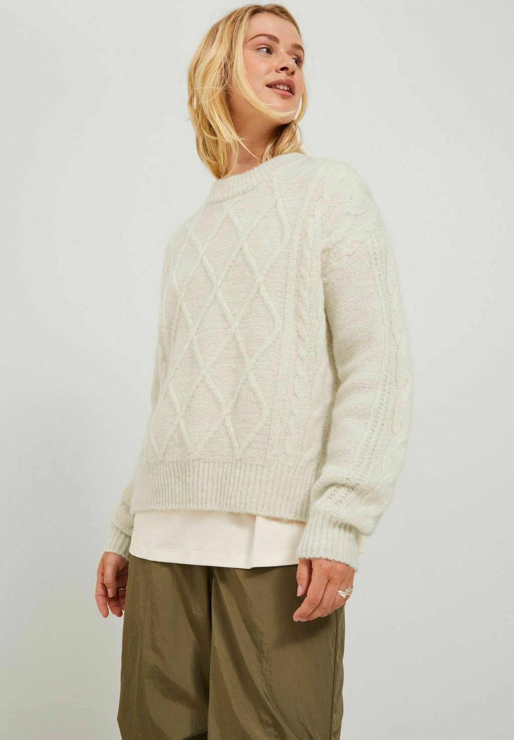 

Свитшот JJXX JXFRIGGA, цвет bone white