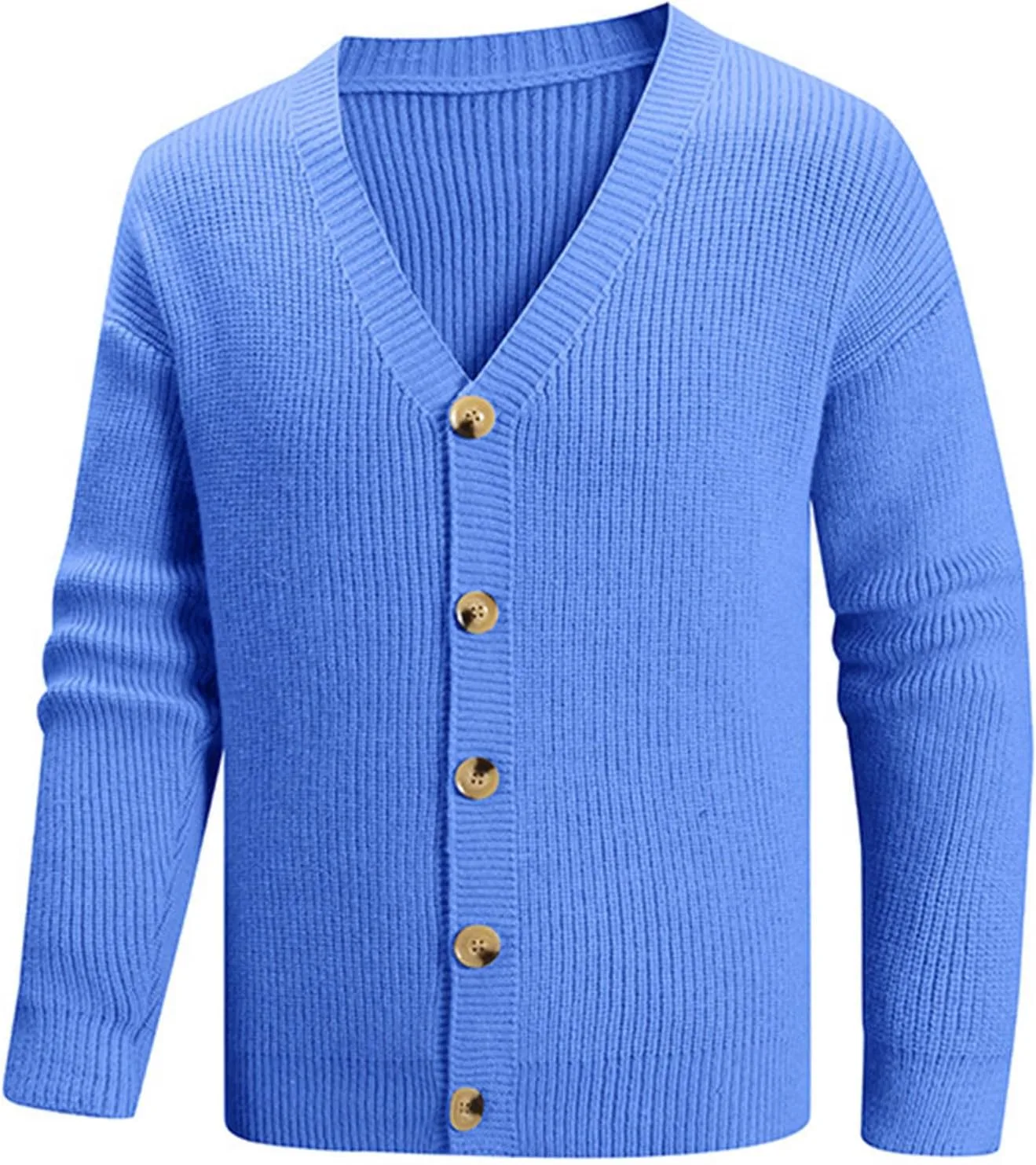 

Мужской кардиган Cambkatl с V-образным вырезом и пуговицами