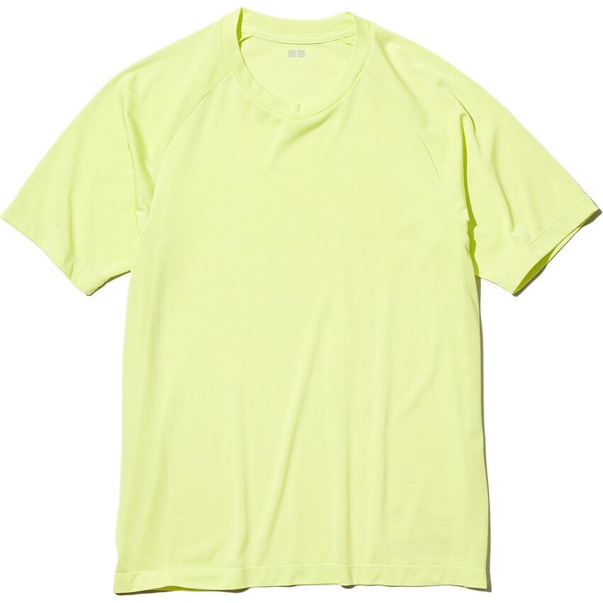 

Футболка мужская светло-желтая Uniqlo, светло-желтый