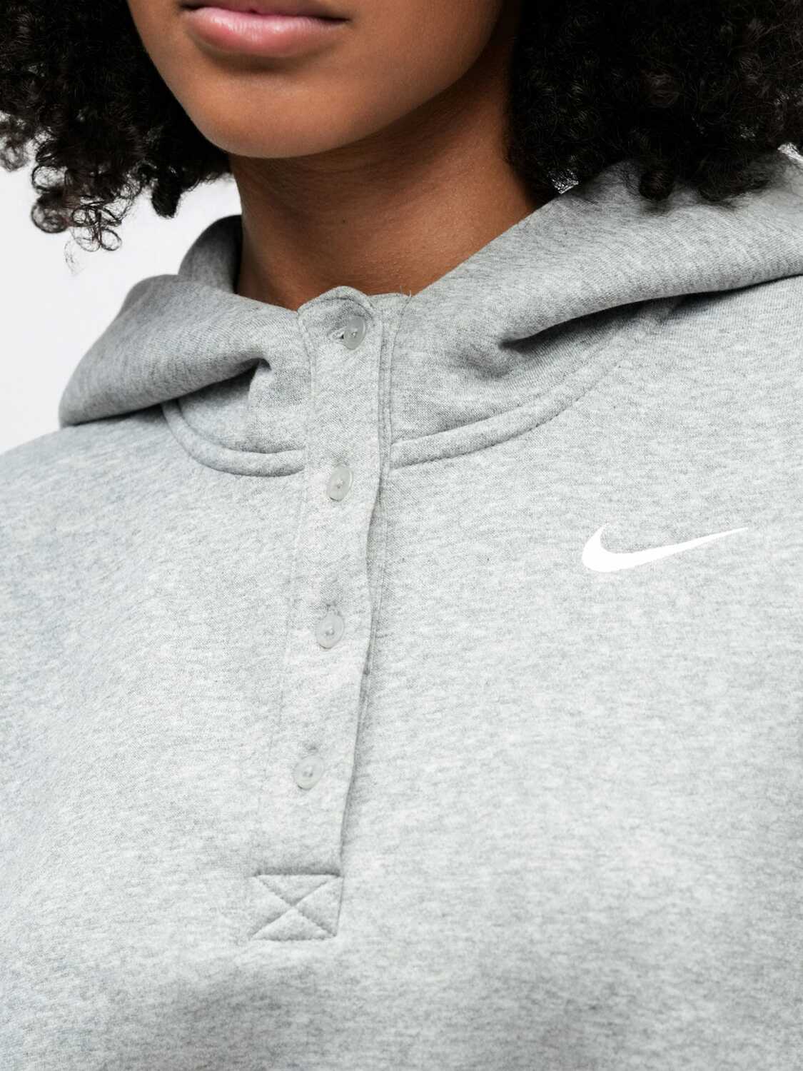 Nike Sportswear Толстовка 'PHNX FLC' в сером цвете — фото 2