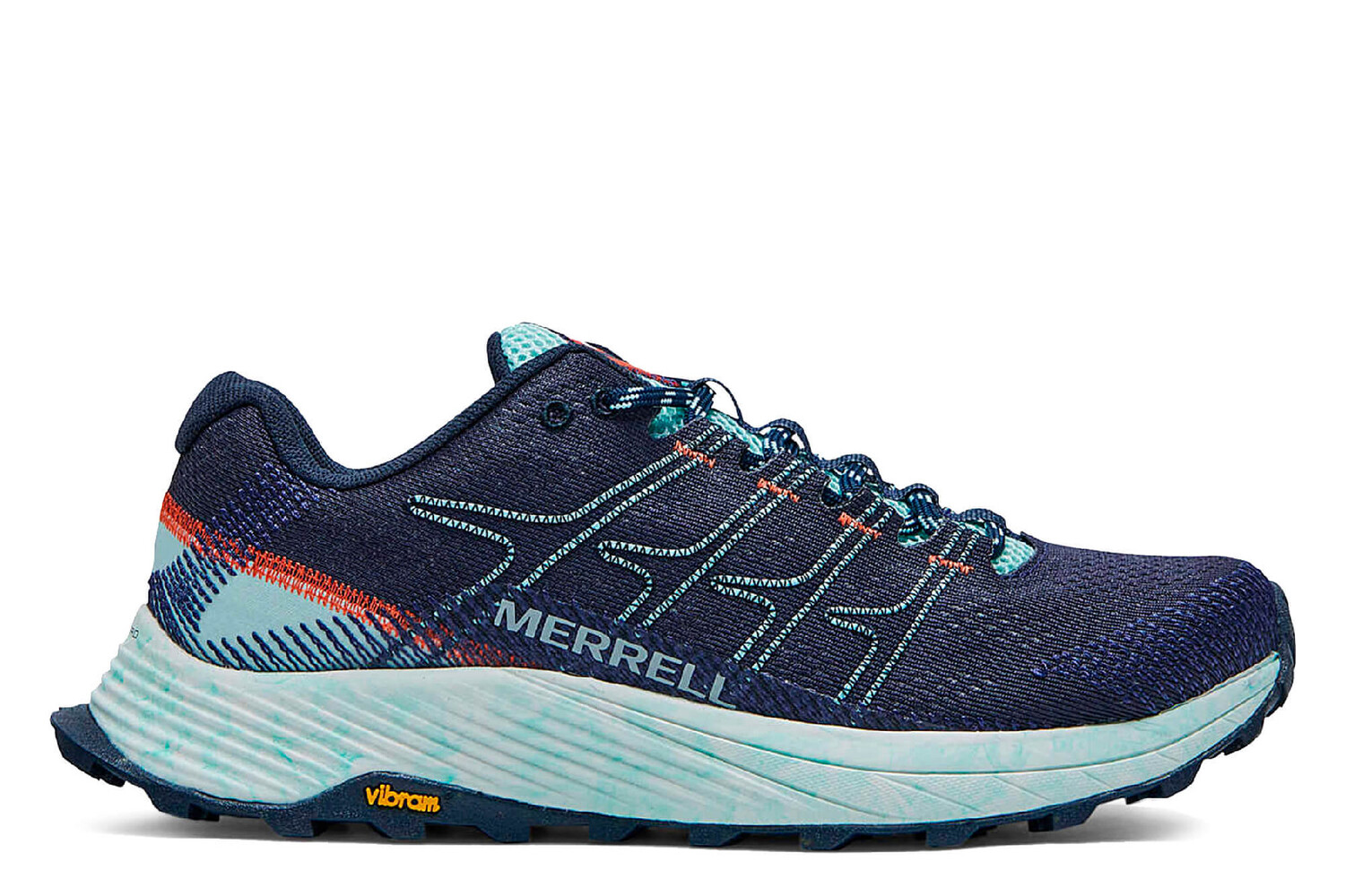 

Моаб летные кроссовки Merrell, синий