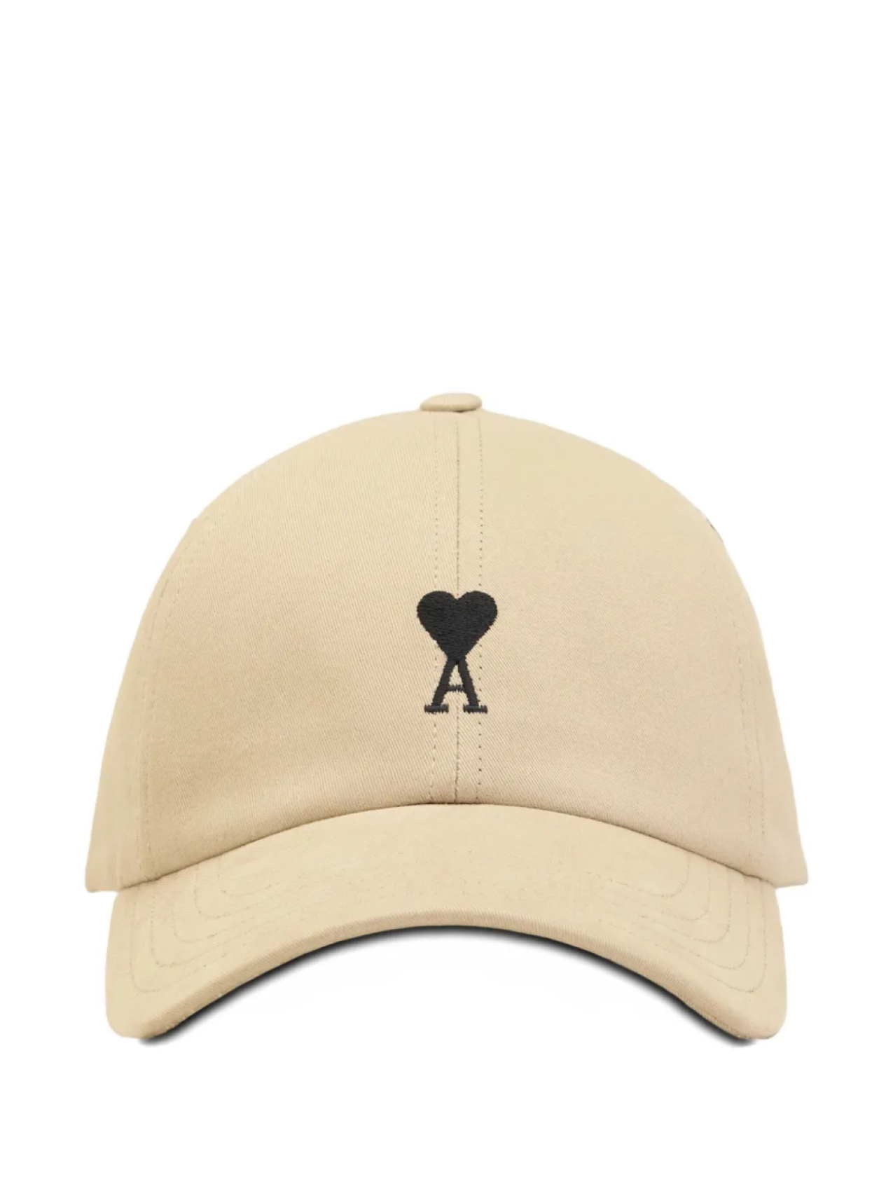 

Кепка с вышивкой Ami De Coeur AMI Paris, нейтральный