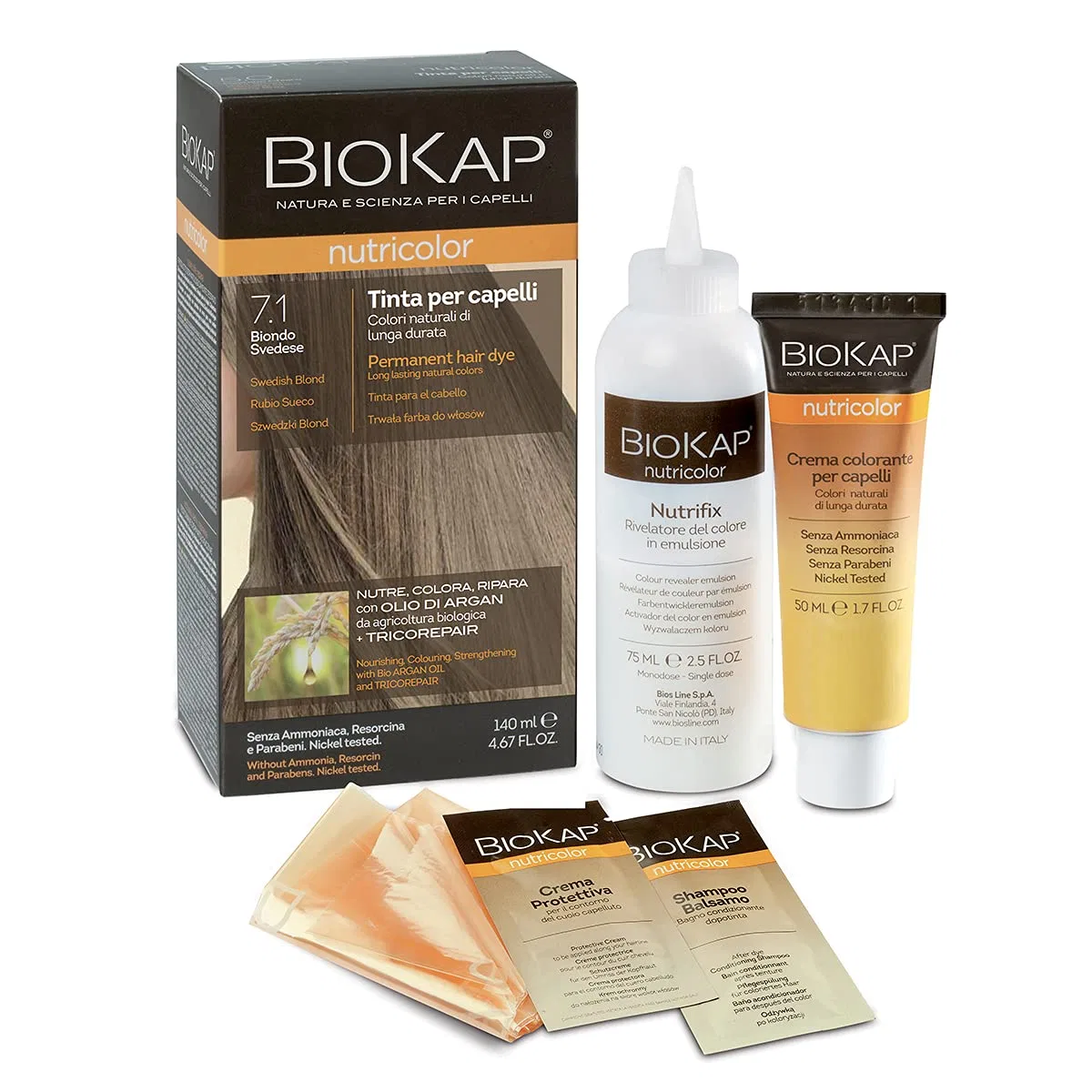 Краска для волос «Swedish Blonde Dye» 140 мл Bios Line