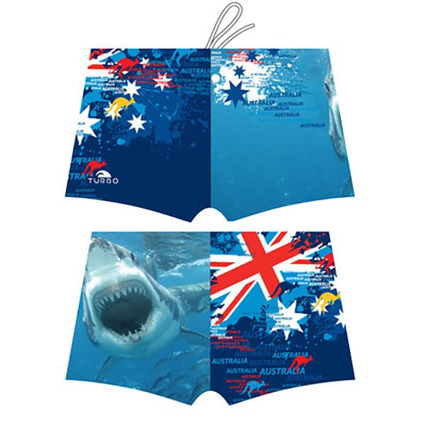 

Боксеры Turbo Shark Australia 2015 Swim, синий