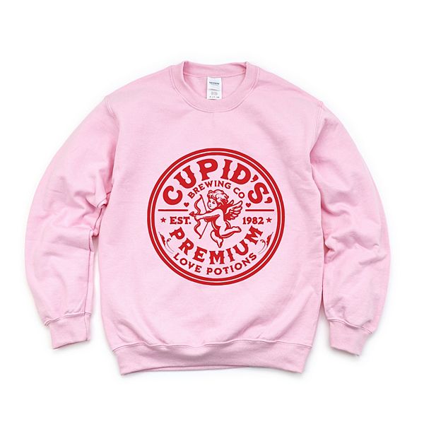 

Cupid's Brewing Co Premium Love Potions - женский графический свитшот Simply Sage Market, Light Pink, Зеленый, Cupid's Brewing Co Premium Love Potions - женский графический свитшот Simply Sage Market, Light Pink