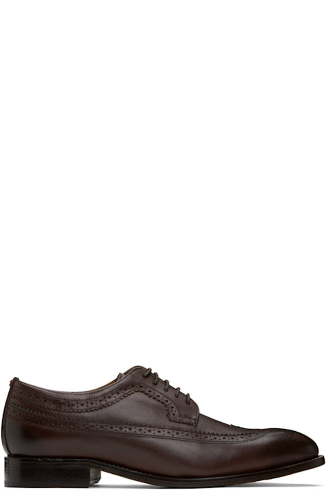 

Коричневые кожаные туфли Collins Derby PS by Paul Smith