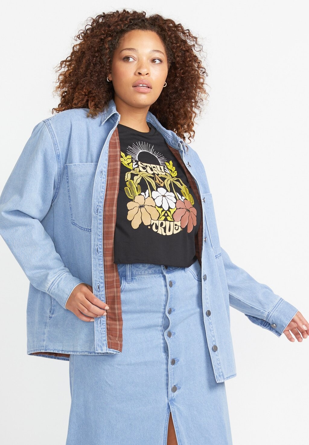 

Джинсовая куртка CHILL TRAPHACKET Volcom, синий