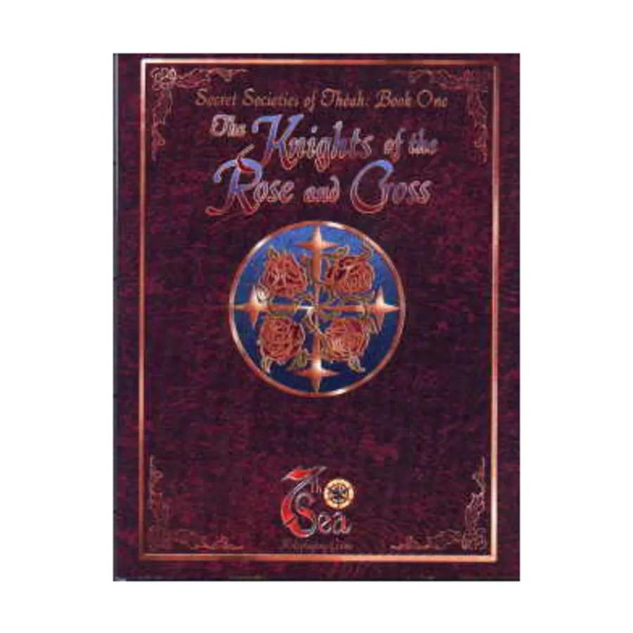 

Secret Societies of Theah Book 1 - Knights of the Rose and Cross, 7th Sea, мягкая обложка