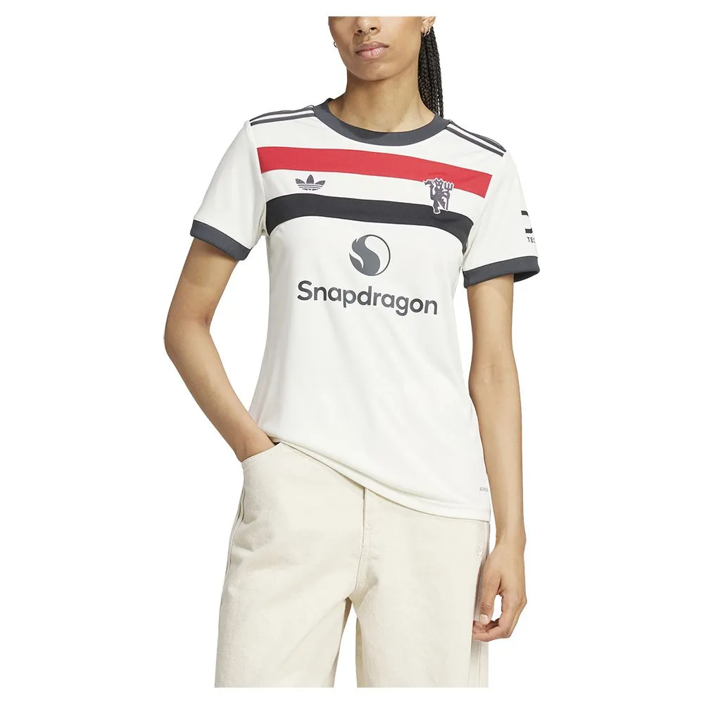 

Футболка с коротким рукавом adidas Manchester United 24/25 Third Woman, белый