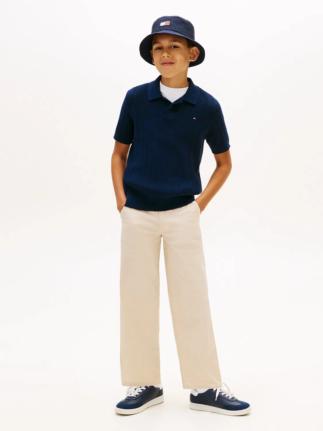 Свитер Tommy Hilfiger, Marine Blue — фото 3