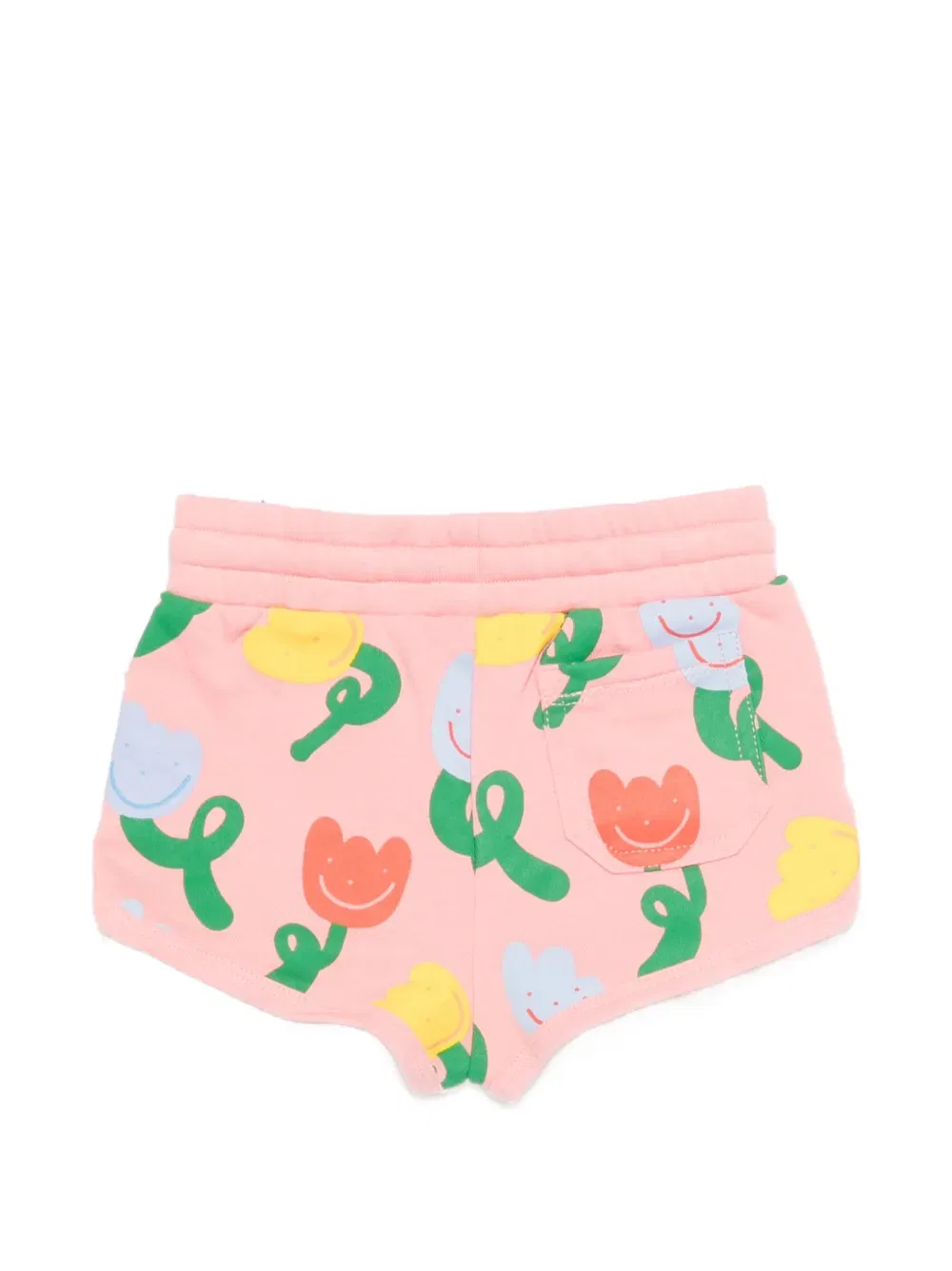 Шорты с цветочным принтом Stella Mccartney Kids, розовый — фото 2