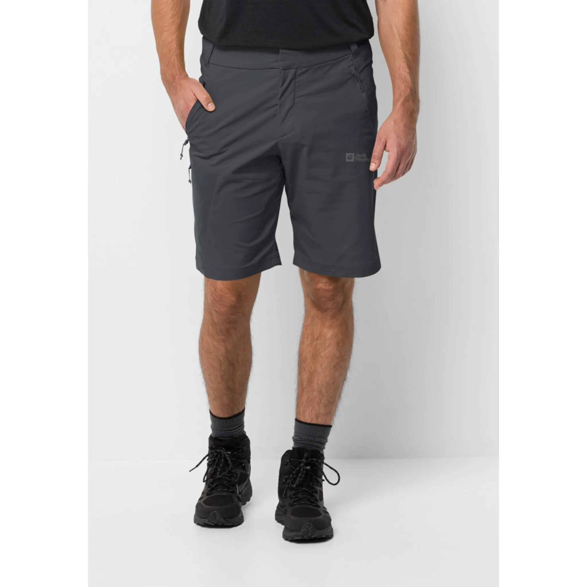 

Уличные брюки Jack Wolfskin "GLASTAL SHORTS M", цвет Phantom