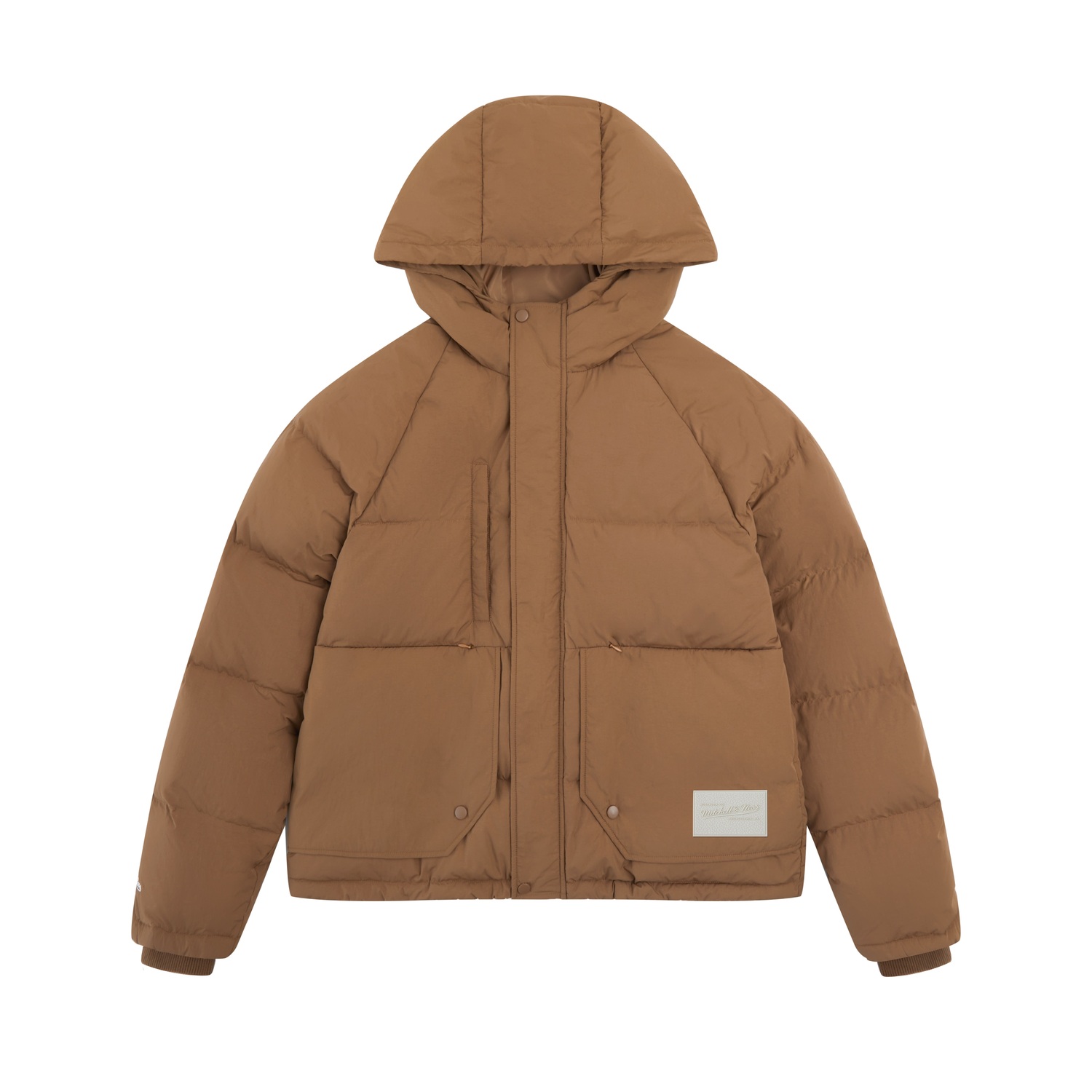

Mitchell Ness Куртка пуховик Mitchell & Ness унисекс коричневый, Brown
