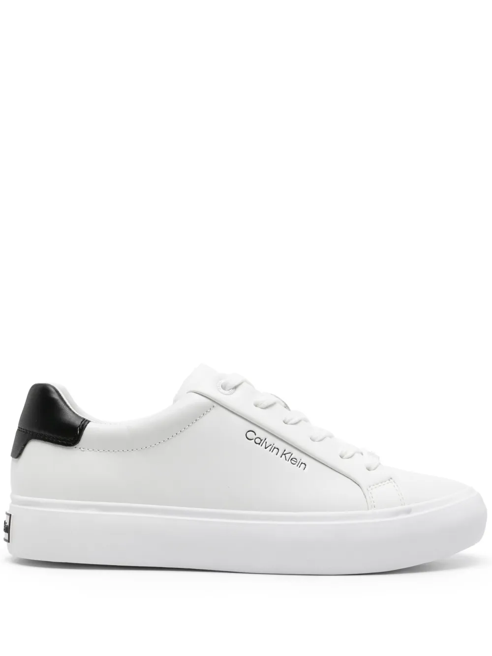 Кеды с тисненым логотипом Calvin Klein, белый