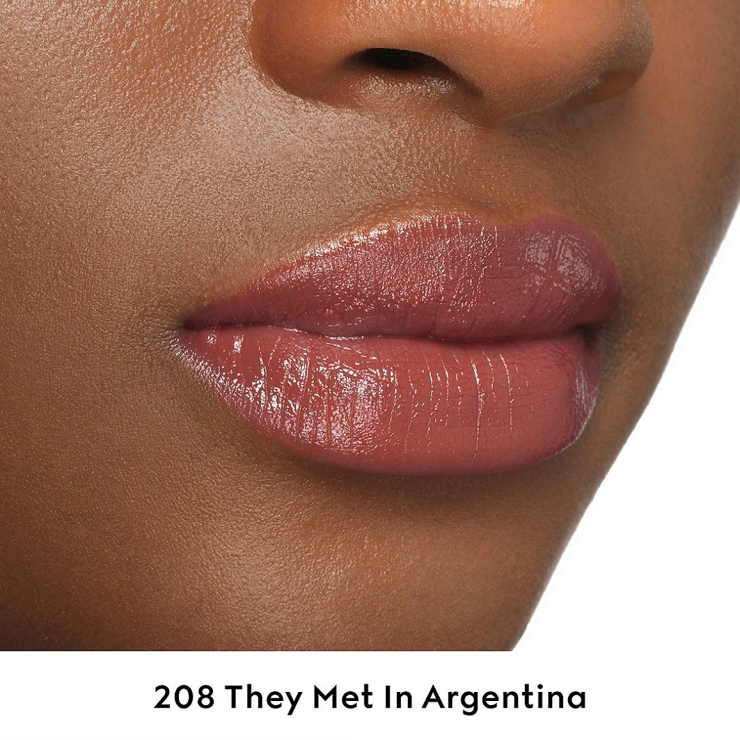 Помада для губ gucci beauty rouge a levres voile Gucci, 208 - they met in argentina, вес 3.5 гр. — фото 4