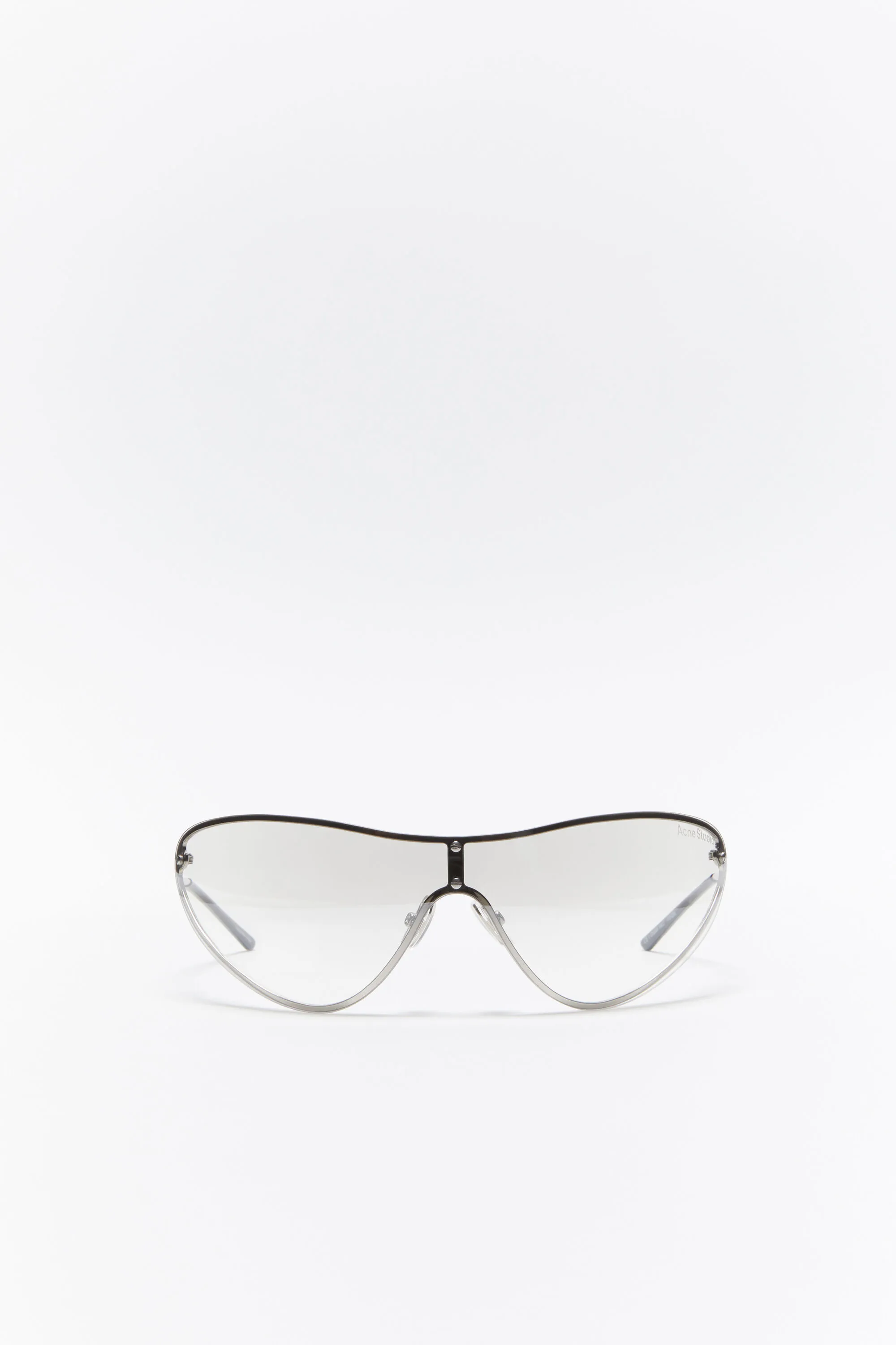 

Солнцезащитные очки в металлической оправе Acne Studios, Transparent/Silver