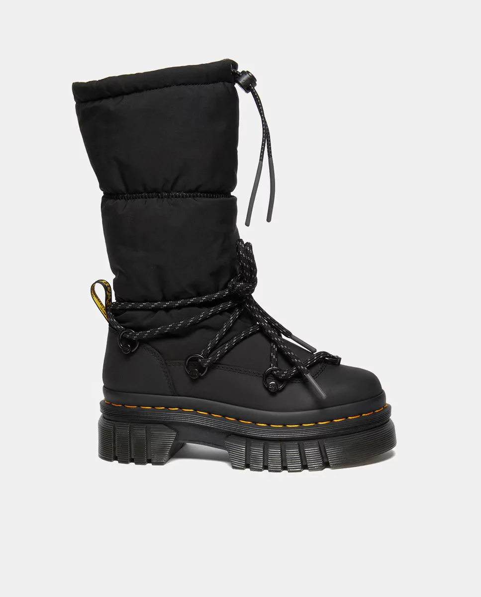 

Женские дутые ботинки Audrick Hi Dr. Martens, черный