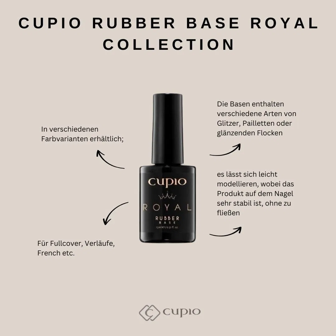 Каучуковая база Royal Collection Crown Gel Polish (15 мл) Cupio