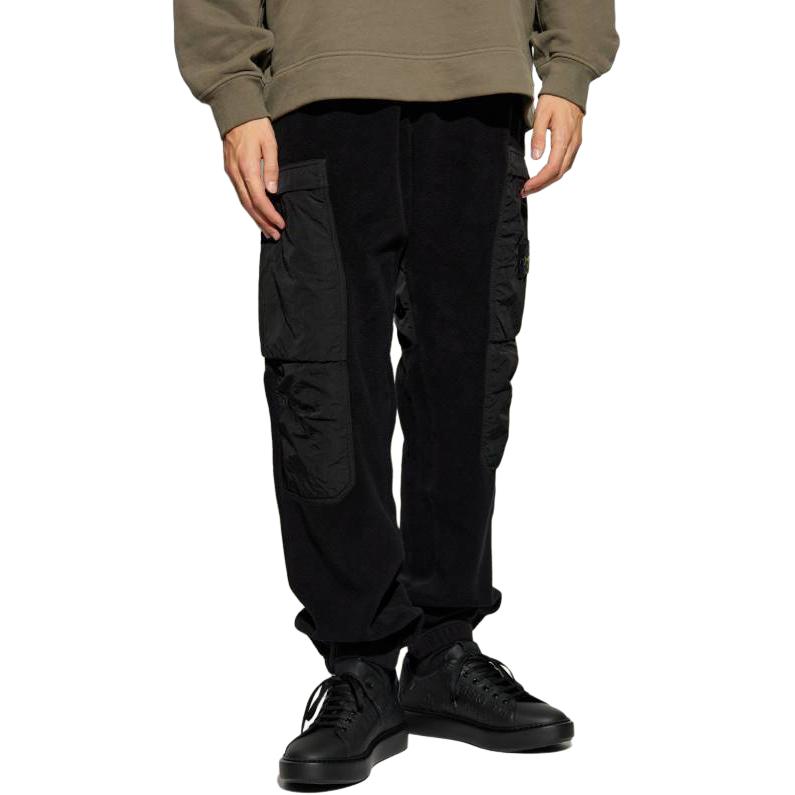Обычные зауженные карго-штаны STONE ISLAND, Свинцово-серый — фото 4