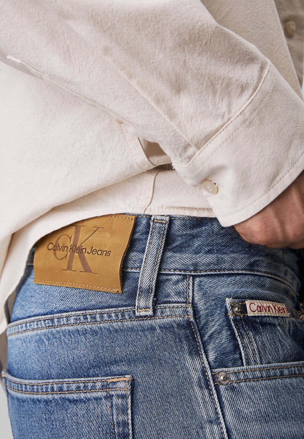 

Джинсы свободного кроя LOOSE Calvin Klein Jeans, синий