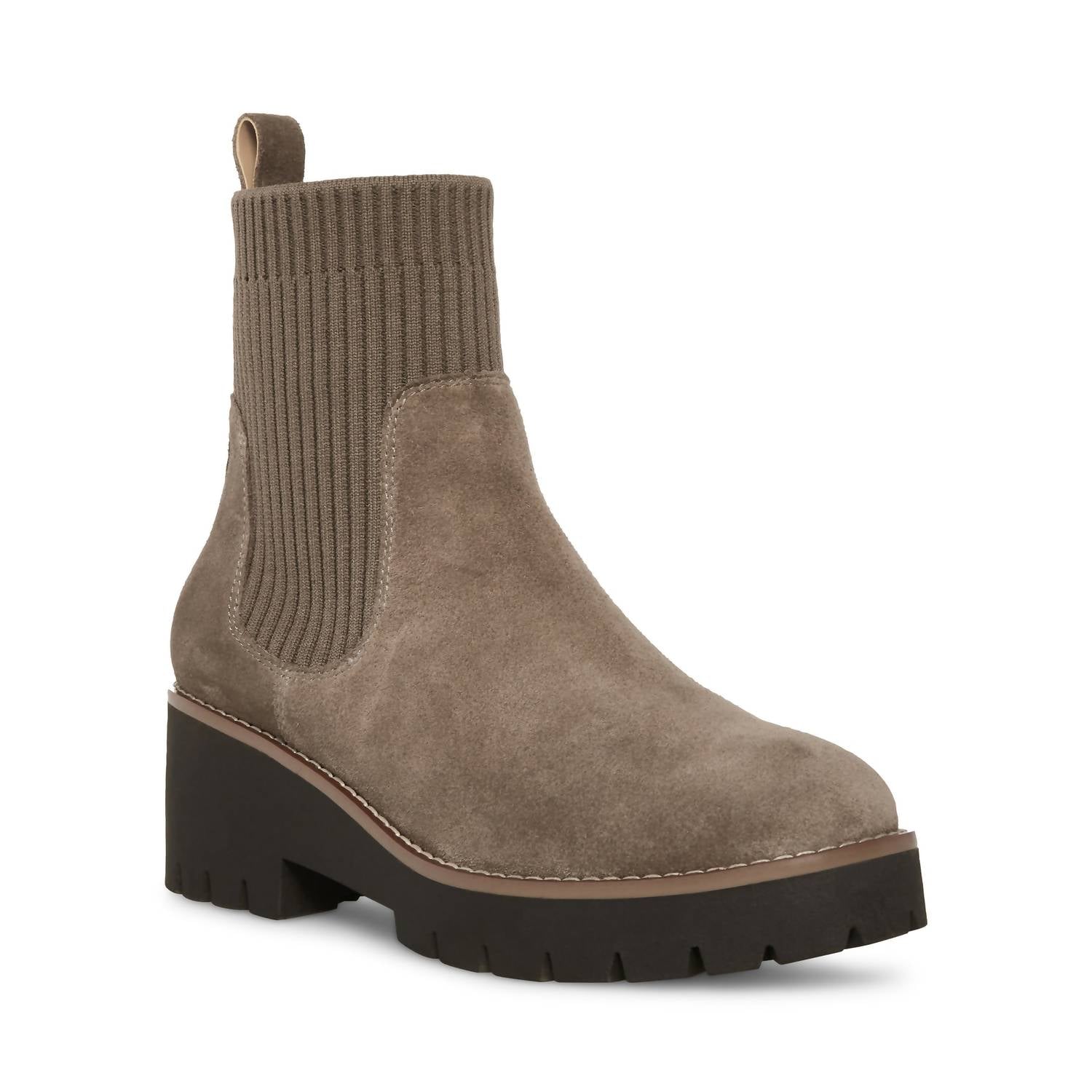 Женские водонепроницаемые ботильоны Darren из темно-серой замши Blondo, цвет dark taupe suede