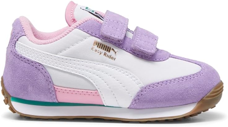 

Детские кроссовки Puma Easy Rider на липучке (для малышей), белый/серебряный