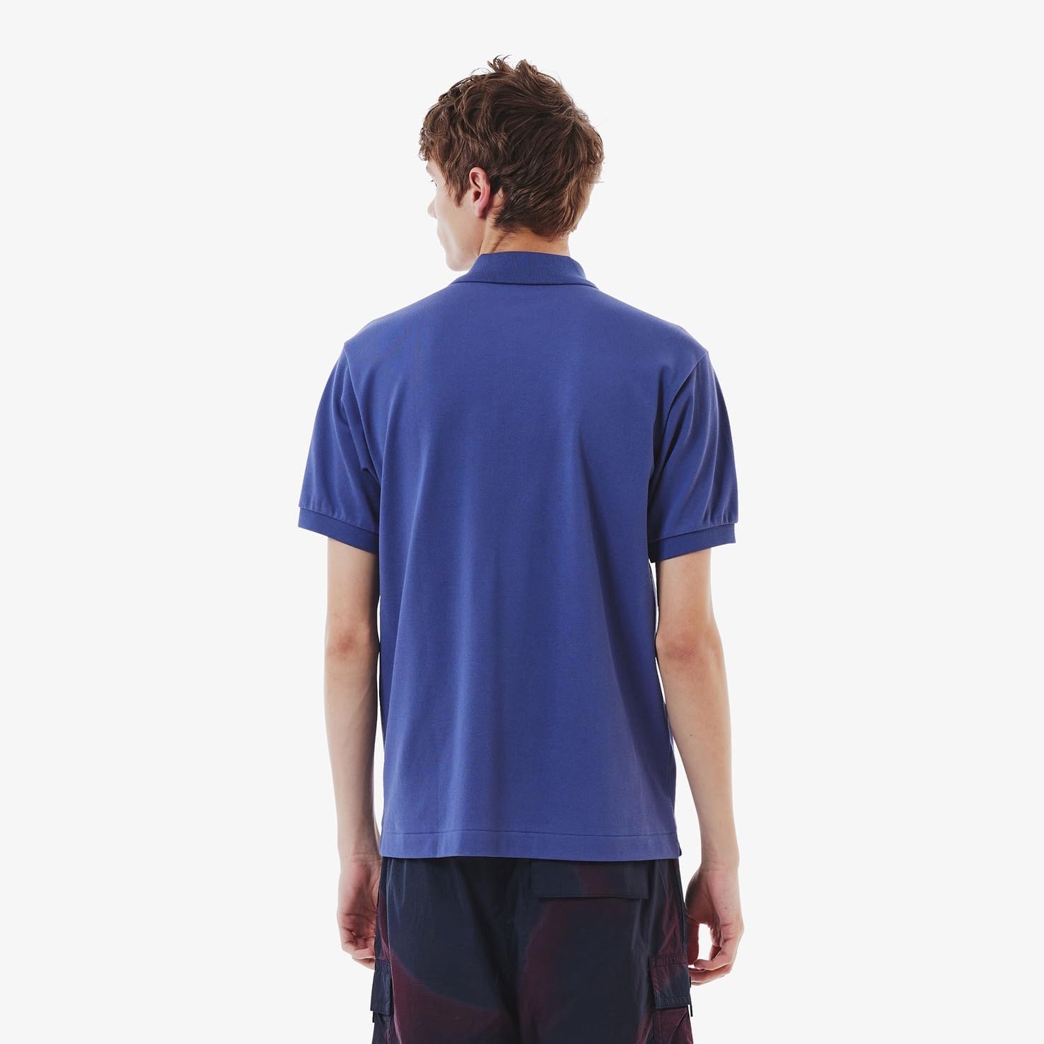 

Поло LACOSTE Классическое поло с коротким рукавом L.12.12 для мужчин L1212LJ-99, темно-синий