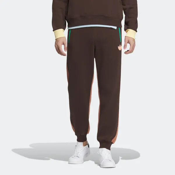 Брюки originals x melting sadness pants 'tan' Adidas, бежевый — фото 2